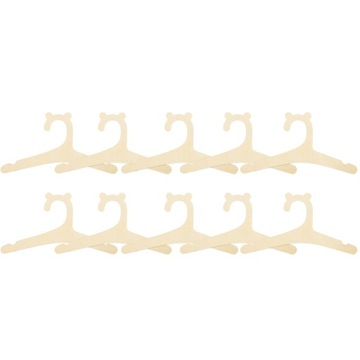 ВЕШАЛКИ ДЛЯ ДЕТСКОЙ ОДЕЖДЫ ДОЛЛИ МИНИ-ШКАФ ДЛЯ ДЕВОЧКИ ЖИВОТНЫЕ 10 ШТ.