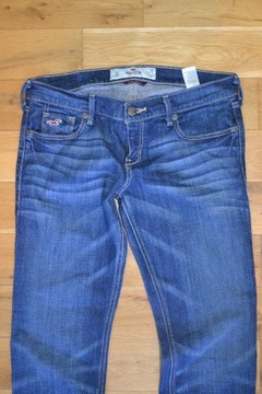 HOLLISTER MODNE DAMSKIE SPODNIE JEANSOWE W25 L31