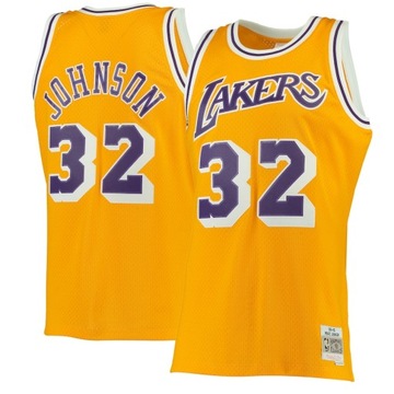 Koszulka do koszykówki Magic Johnson Los Angeles Lakers