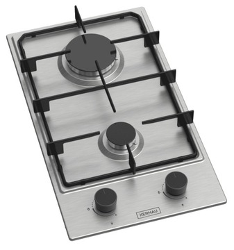 PŁYTA GAZOWA KERNAU KGH 3212 X INOX DWUPALNIKOWA