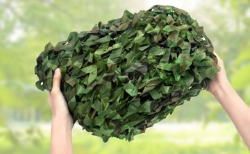 СЕТКА ВОЕННАЯ ВОЕННАЯ ДВУХСЛОЙНАЯ САДОВАЯ КАМУФЛЯЖНАЯ ЗАТЕНИВАЮЩАЯ 2х4М