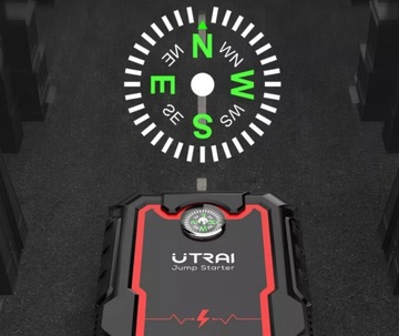 СТАРТОВЫЙ КОМПЛЕКТ АВТОМОБИЛЬНЫЙ Стартер POWERBANK Booster 12V 2000A UTRAI