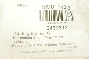 KRATKA NERKA ZDERZAKA BMW 3 E46