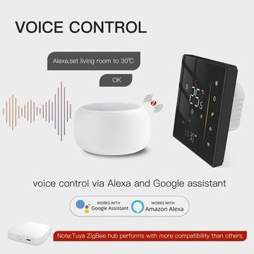 Термостат ZIGBEE 5A Цифровой программируемый комнатный