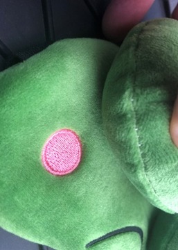 МАСКА ДЛЯ СПЯЩЕГО ПУЗЫРЯ РАССЛАБЛЯЮЩАЯ лягушка ОЛДМАН ЛЯГУШКА НА ПЛЮШЕ Резинка