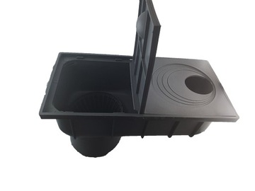 Osadnik rynnowy czyszczak rewizja studzienka szary