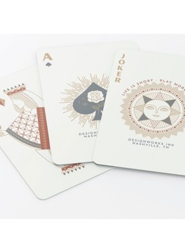 Колода игральных карт Designworks Ink card - формы