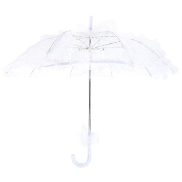 VINTAGE KORONKOWY PARASOL ŚLUB PARASOL 55CM