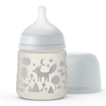 SUAVINEX BUTELKA FOX 150ML SZARA 0+