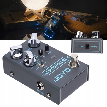JOYO R-14 ATMOSPHERE GUITAR EFFECTOR 9 ЦИФРОВАЯ ПЕДАЛЬ ГИТАРЫ ЭФФЕКТОВ