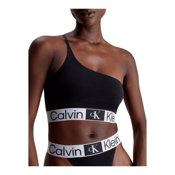 CALVIN KLEIN STRINGI DAMSKIE MAJTKI STRING THONG CZARNE r.S