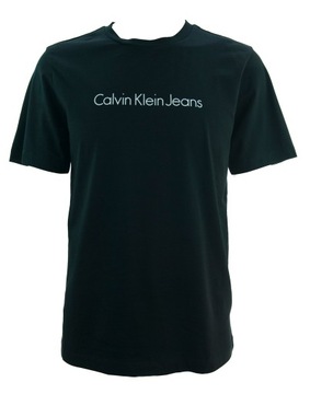 CALVIN KLEIN koszulka t-shirt czarna logo M