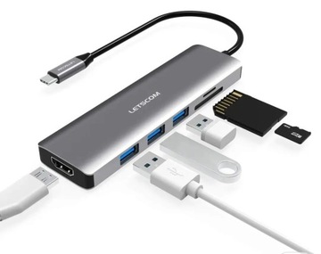 Hub USB LETSCOM USBC301 E11176