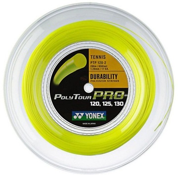 Naciąg tenisowy Yonex Poly Tour Pro 1.20 żółty