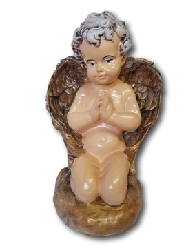 FIGURKA GIPSOWA Aniołek Duży modlący DEKORACJA XXL