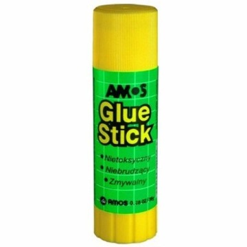 KLEJ SZKOLNY W SZTYFCIE AMOS GLUE STICK 15g ORYGINAŁ