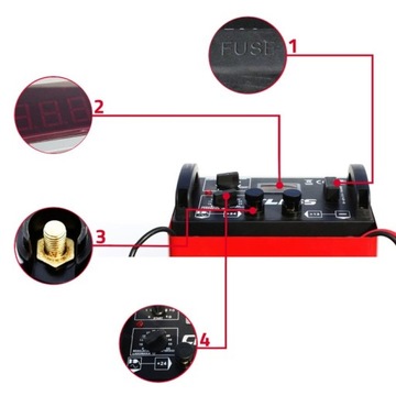 PROSTOWNIK Z ROZRUCHEM 750A 12/24V ROZRUCH LCD