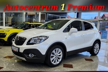 Opel Mokka I SUV 1.4 Turbo ECOTEC 140KM 2015 Opel Mokka Polski salon Jeden wlasciciel Biala perla Navi Kamera MOZLIWA