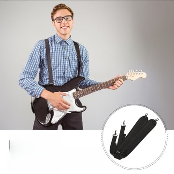 2 SZT. PASKI DO ETUI NA INSTRUMENTY WYŚCIÓŁKOWANE PASEK NA RAMIĘ PASEK DO PLECAKA BAGAŻOWEGO REP