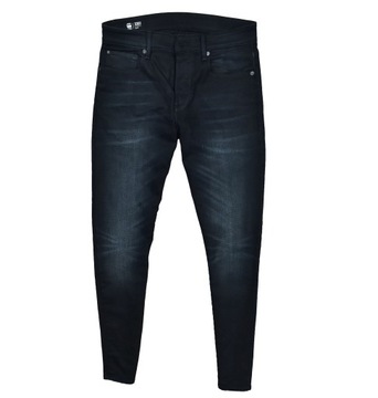 G STAR RAW 3301 Slim Męskie Spodnie Jeasnowe W31 L32