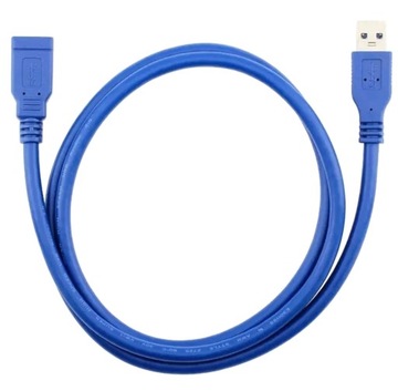 KP9A PRZEDŁUŻKA KABEL WTYK USB 3.0 1,5M EKRANOWANY