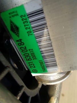 MERCEDES SL W231 CHLADIČ RADIÁTORU