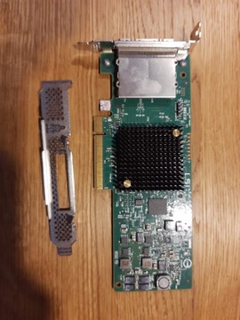 Kontroler LSI SAS9207-8e 8-portowy tryb IT HBA PCIe P20 ZFS TrueNAS UnRAID