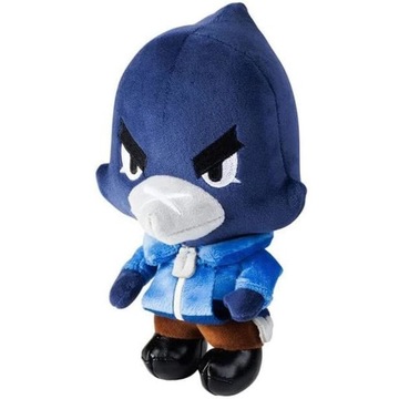 BRAWL STARS ORYGINALNA MIĘKKA MASKOTKA PLUSZAK ZADYMIARZ CROW KRUK 20cm