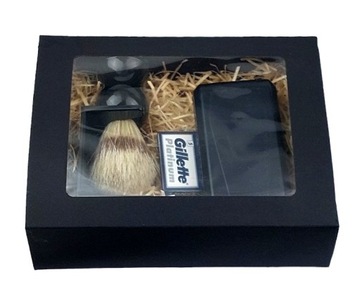 НАБОР ДЛЯ БРИТЬЯ, ЩЕТКА, БРИТВА ЛЕЗВИЕ