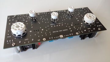 Ламповый усилитель SE EL34 KT88, комплект ECC83 EM80