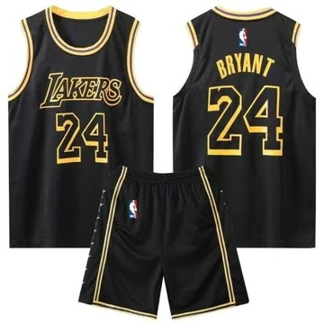 dziecko Koszulka Lakers James No. 23 Kobe No. 24 Strój do koszykówki,, M