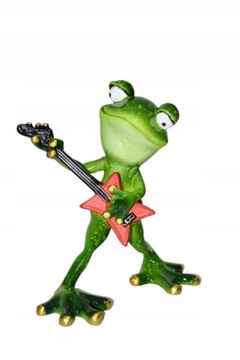 FIGURKA ŻABA Z GITARĄ