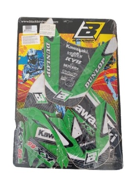 Komplet naklejek / oklein E2404A KAWASAKI DREAM kit Graphic KX 65 00-10