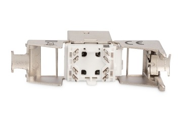 Розетка Keystone RJ45 STP кат.6A, без инструментов