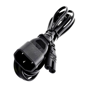 Kabel zasilający IEC 320 C14 do C7 AC do