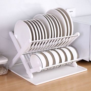 ПОСУДА СУШИЛКА ОРГАНАЙЗЕР МАКОВИНА ПРОСТАЯ СКЛАДНАЯ ПОСУДА БЕЛАЯ ОДЕЖДА