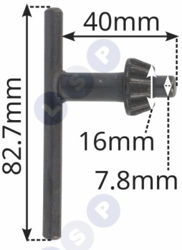 Ключ-гаечный ключ для сверлильного мехового патрона 16MM