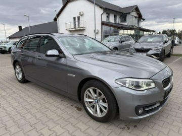BMW Seria 5 F10-F11 Touring Facelifting 530d 258KM 2014 BMW 530 Serwisowany w ASO*Lift, zdjęcie 2