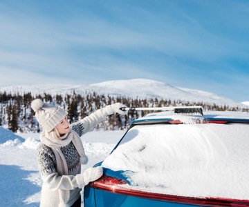 ЩЕТКА-СКРЕБОК ТЕЛЕСКОПИЧЕСКИЙ КУНГС 77-105СМ XXL
