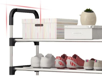 ПОЛКА ДЛЯ ОБУВИ ПОДСТАВКА КНИЖНЫЙ ШКАФ 4 УРОВНЯ ПРОЧНЫЙ ОРГАНАЙЗЕР ДЛЯ ОБУВИ ДЛЯ ДОМА