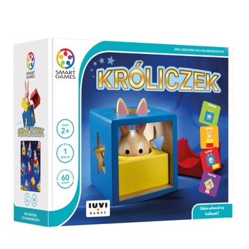 IUVI Games Smart Games Króliczek (PL) Gra logiczna od 2 lat