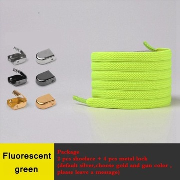 No Tie Flat Hiking Running Shoe Lace Elastic Shoelaces Outdoor Leisure