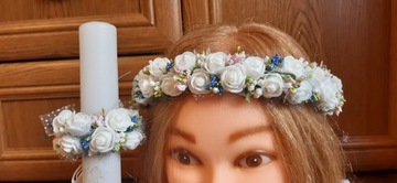 ПРИЧАСТНЫЙ ВЕНОК СО СВЕЧАМИ УКРАШЕНИЯ