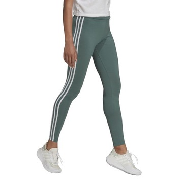 LEGGINSY DAMSKIE ADIDAS SPODNIE 3 PASKI BAWEŁNIANE