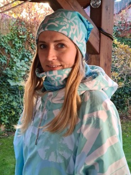 Теплый двухсторонний зимняя термоактивная шляпа