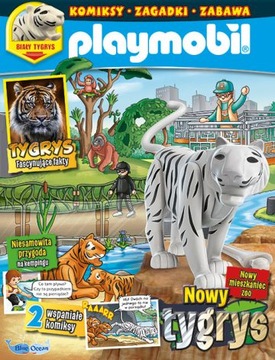 PLAYMOBIL BLUE nr 4/2021 + BIAŁY TYGRYS