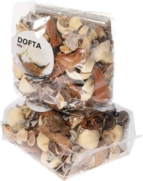 IKEA Suszki zapachowe, ozdobne Lody Vanilowe pachnące potpourri 90g
