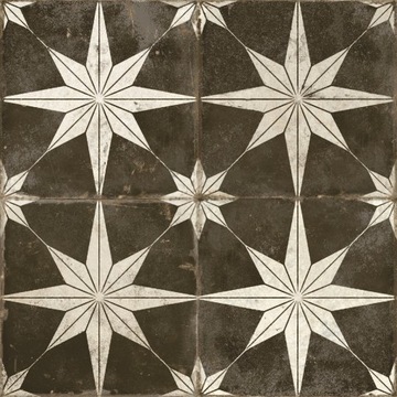 PŁYTKI FS STAR BLACK 45X45 PATCHWORK PERONDA G. I