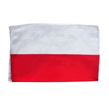 Narodowa państwowa flaga polska 90x60 cm na Euro 2024 dla kibica kibiców