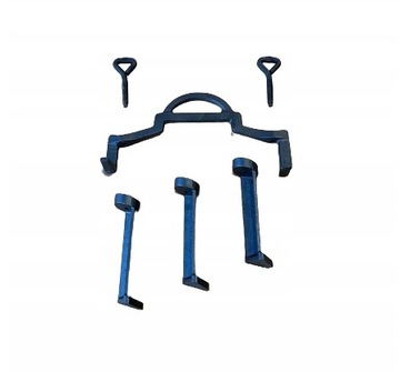 СТОЯЩИЙ Эмалированный Чугунный Казан 7л